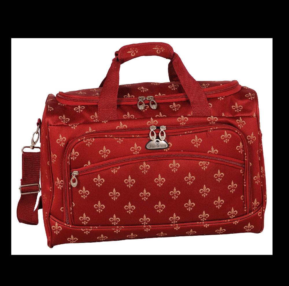 american flyer American Flyer Fleur De Lis Duffel Bag