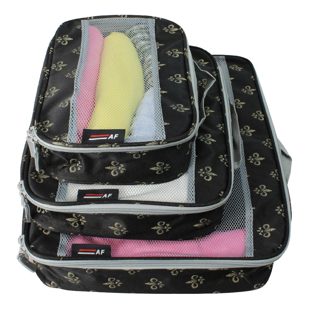 American Flyer American Flyer Fleur De Lis Packing Cubes - 3-Piece Set