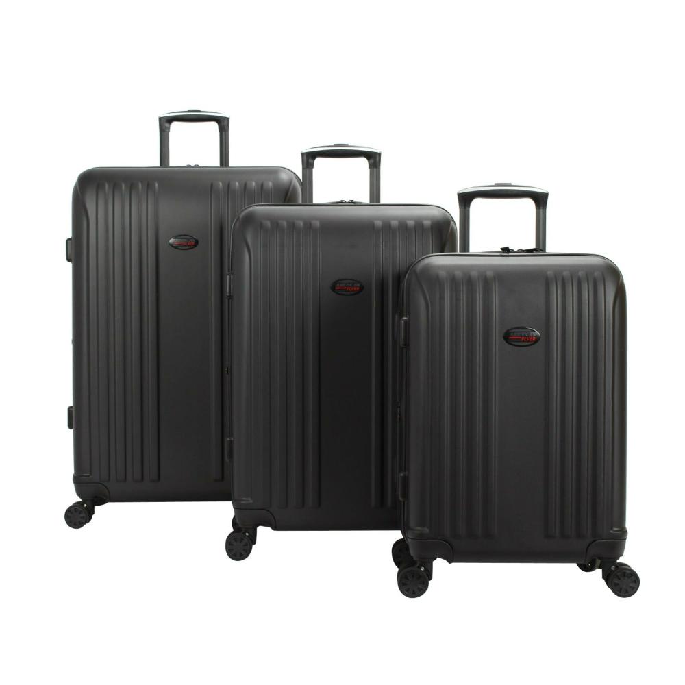 american flyer American Flyer Moraga 3-Piece Hardside Spinner Luggage Set