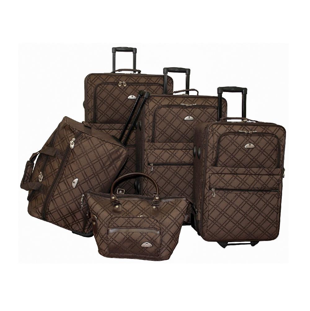 american flyer American Flyer Pemberly Buckles 5-Piece Luggage Set