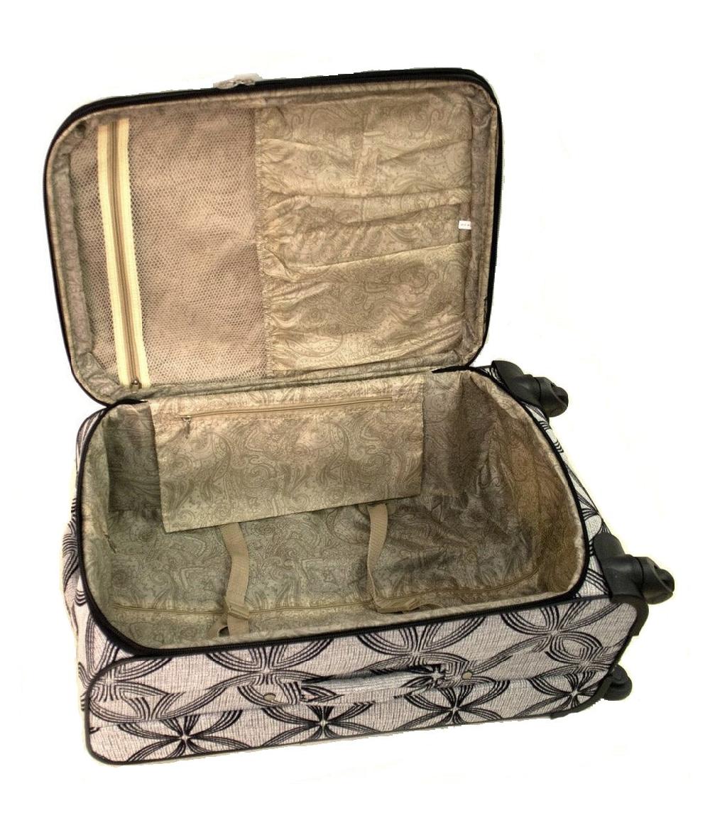 American Flyer American Flyer Silver Clover 5-Piece Spinner Luggage Set