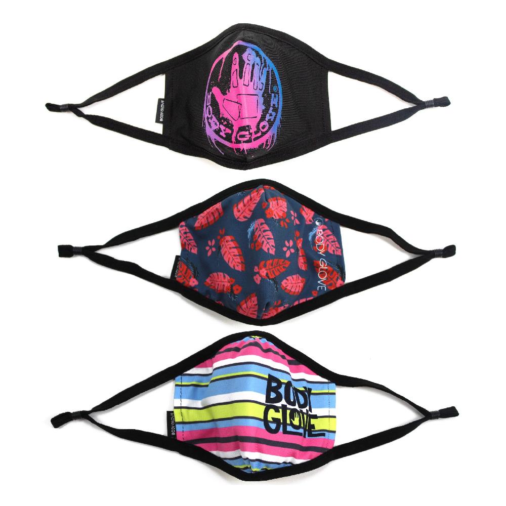 american flyer Body Glove 3-Piece Women's Face Mask Set