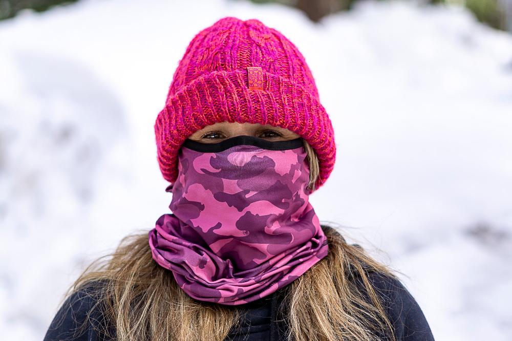 American Flyer Body Glove Adult Women's 2 Pack Warming Neck Gaiters/Face Masks