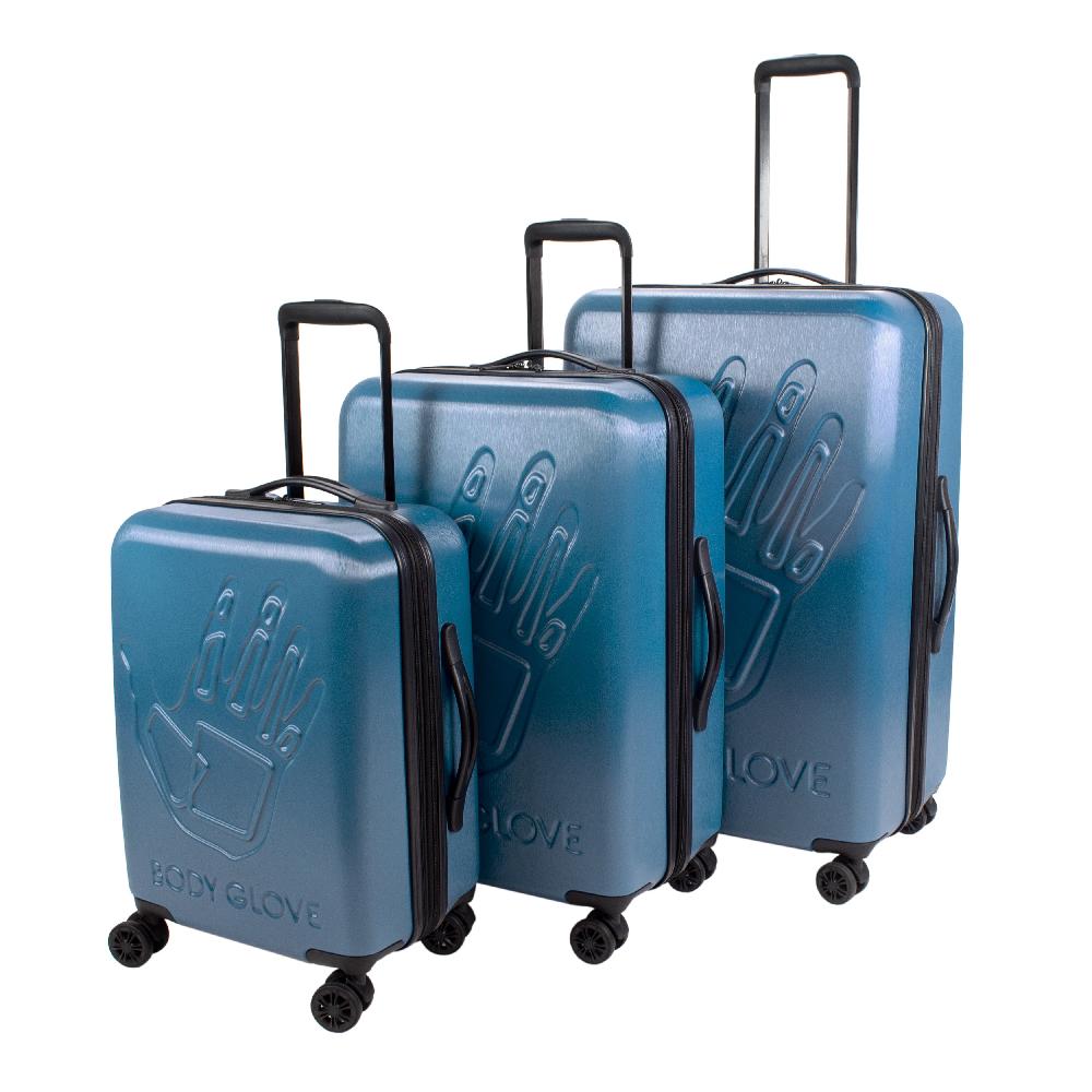 American Flyer Body Glove Redondo 3-Piece Hardside Spinner Luggage Set