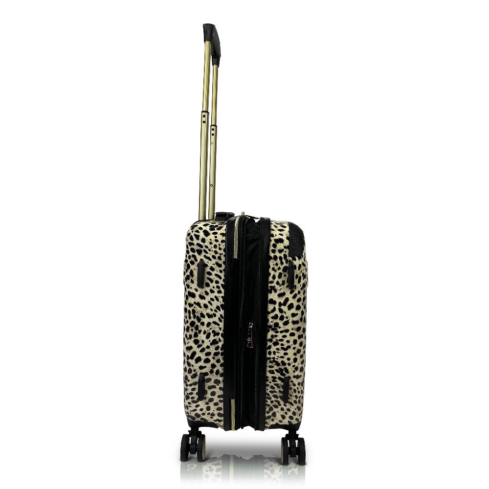American Flyer Jenni Chan Leopard 21" Hardside Spinner Luggage