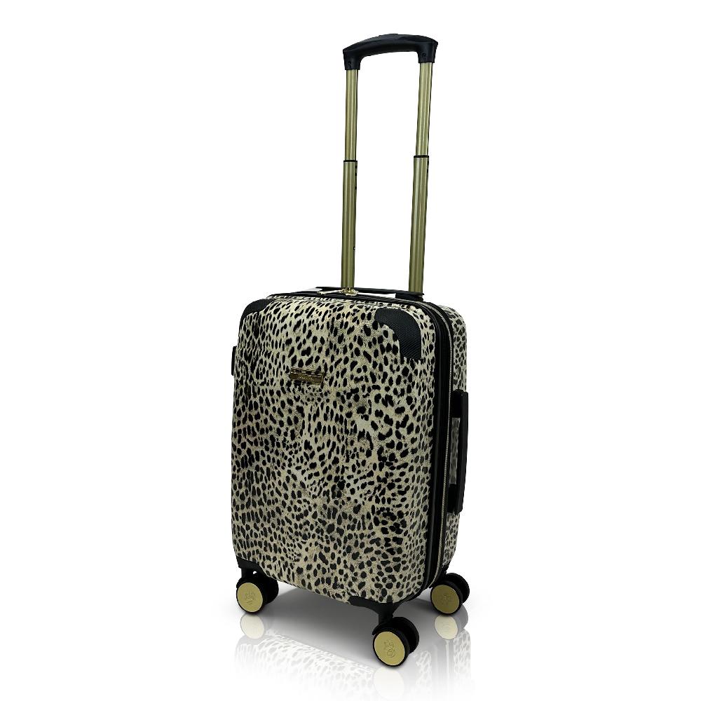 american flyer Jenni Chan Leopard 21" Hardside Spinner Luggage