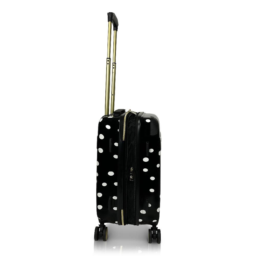 American Flyer Jenni Chan Polka Dot 21" Hardside Spinner Luggage