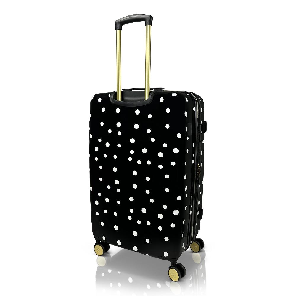 American Flyer Jenni Chan Polka Dot 21" Hardside Spinner Luggage