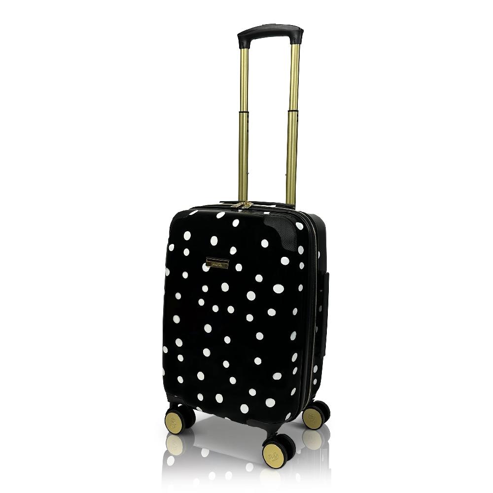 american flyer Jenni Chan Polka Dot 21" Hardside Spinner Luggage