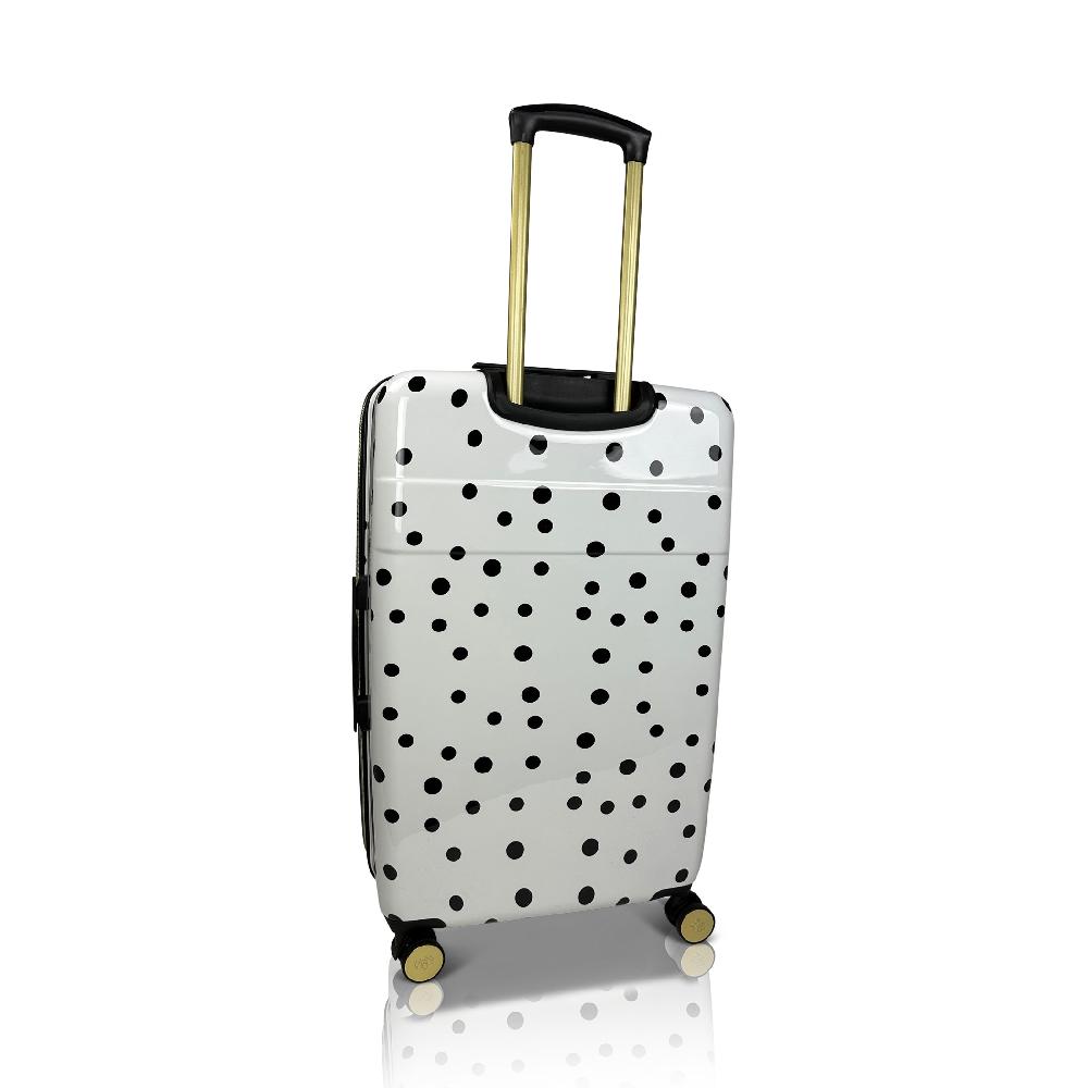 American Flyer Jenni Chan Polka Dot 25" Hardside Spinner Luggage