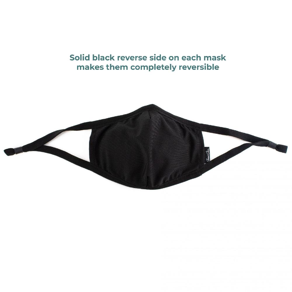 American Flyer Jenni Chan Women's 5-Piece Reversible Face Mask Set