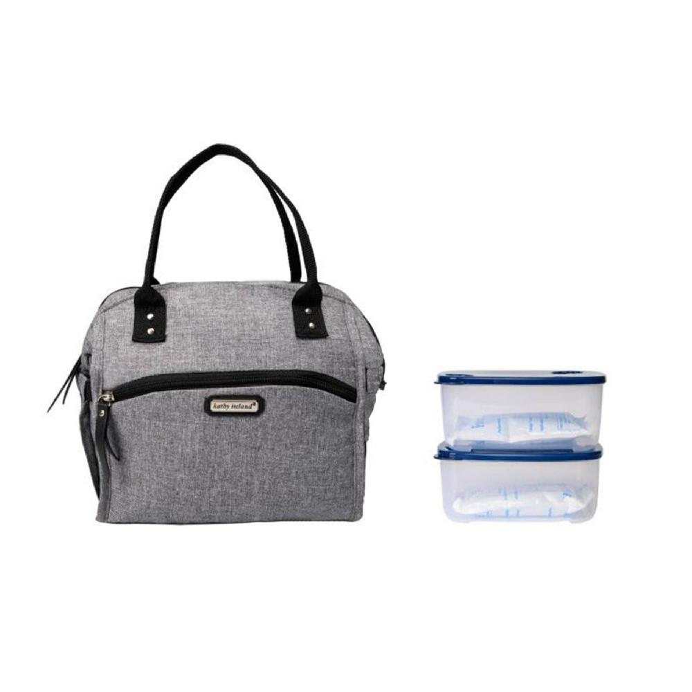 american flyer Kathy Ireland Ava Wide Mouth Lunch Tote