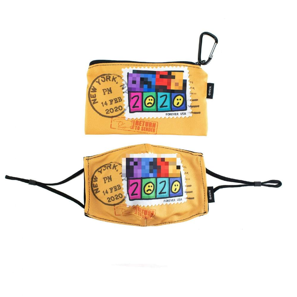 american flyer Limited Edition: Ed Heck F2020 Adult Face Mask & Travel Pouch