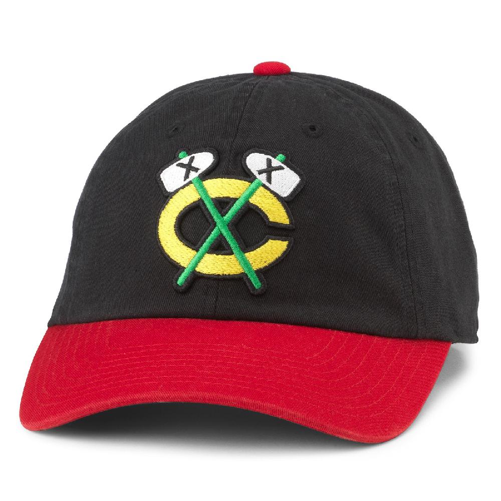 american needle Blue Line Hat – Chicago Blackhawks