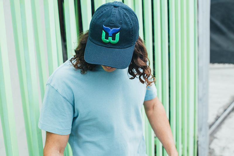 American Needle Blue Line Hat – Hartford Whalers