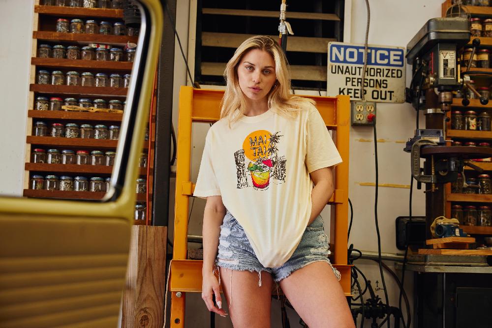 American Needle Brass Tacks Tshirt – Mai Tai