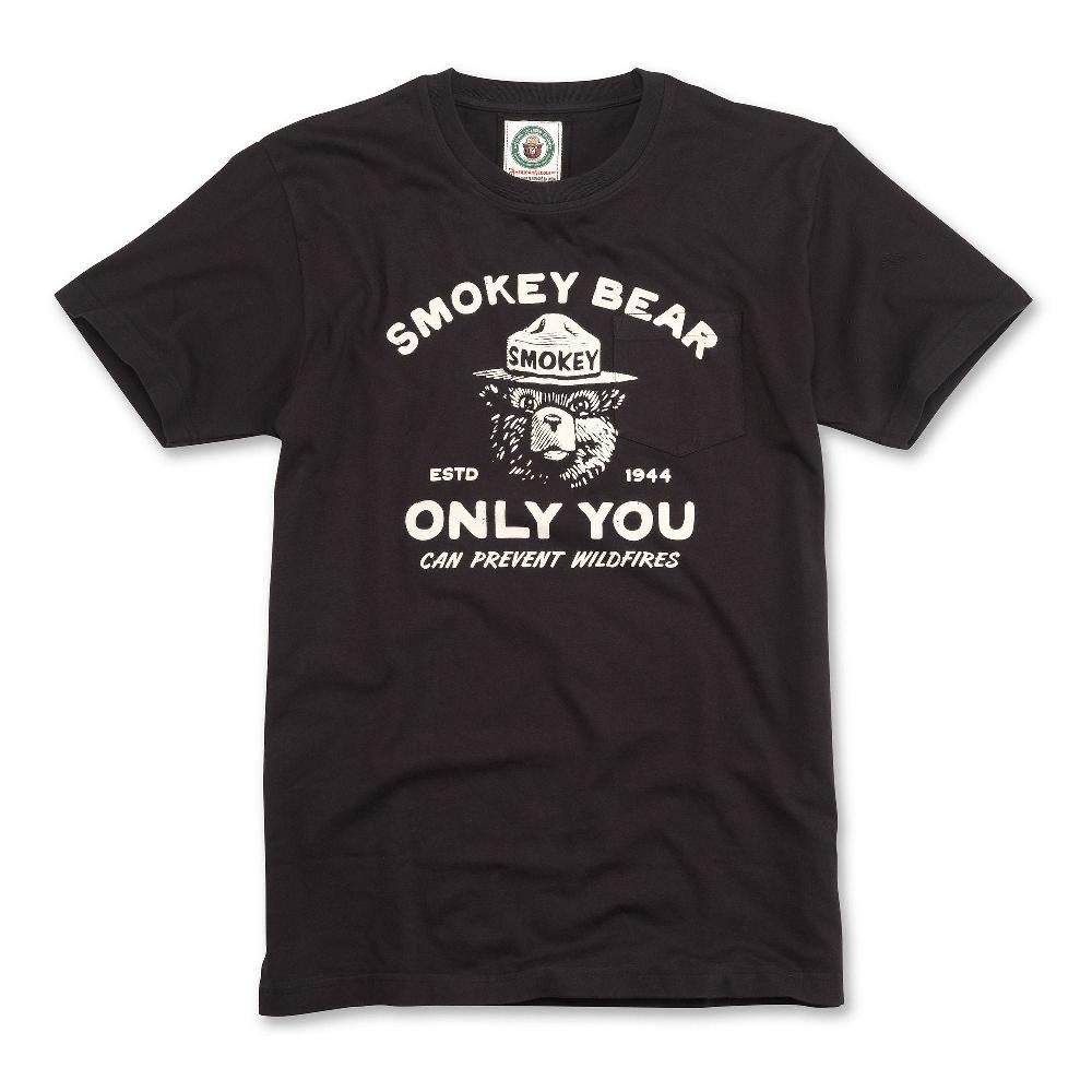 american needle Burton Pocket Tshirt – Smokey Bear