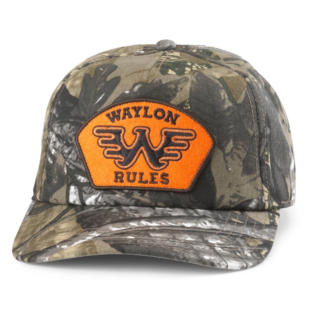 american needle Camo Roscoe Hat – Waylon Jennings