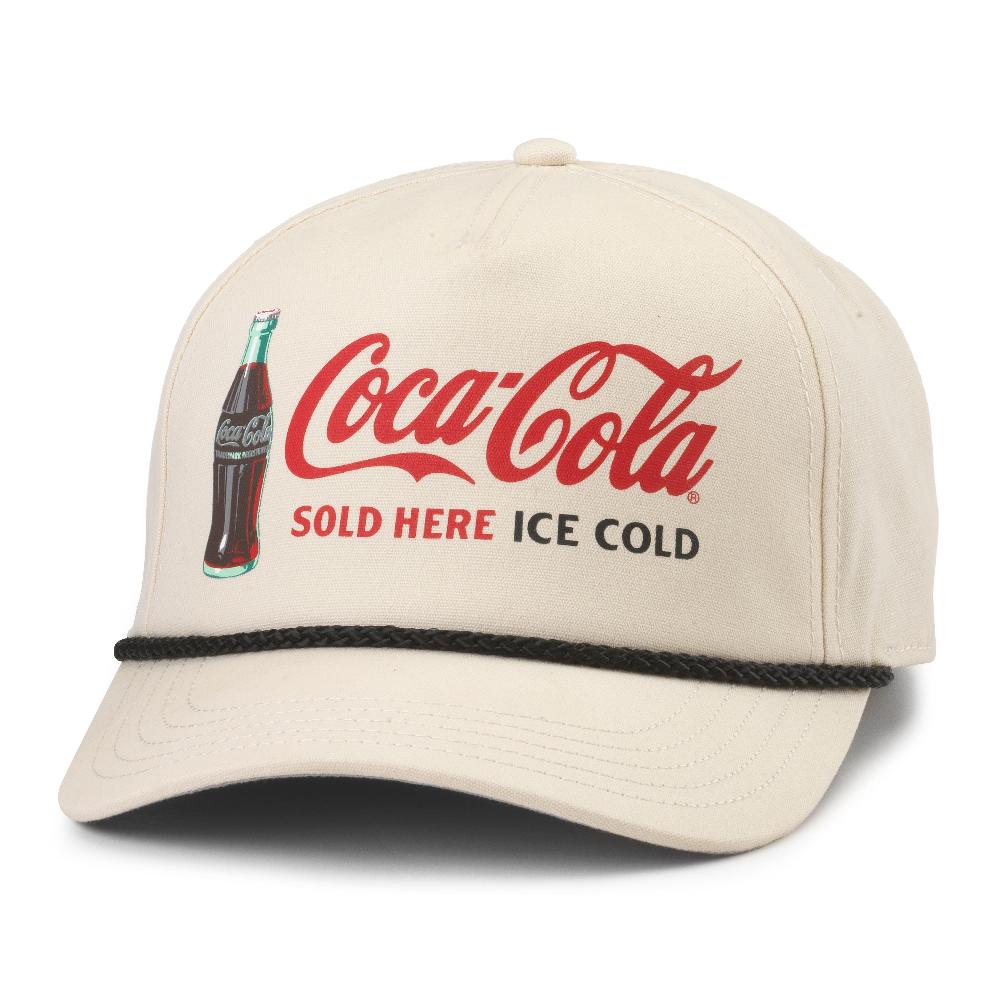 american needle Canvas Cappy Hat – Coca-Cola