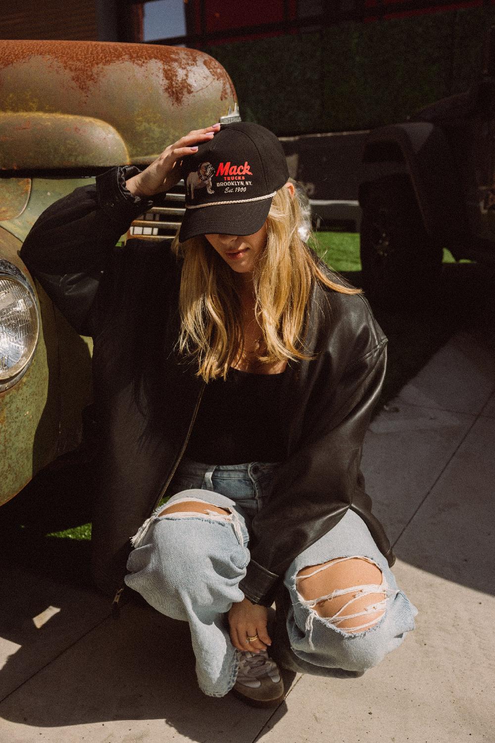 American Needle Canvas Cappy Hat – Mack Trucks