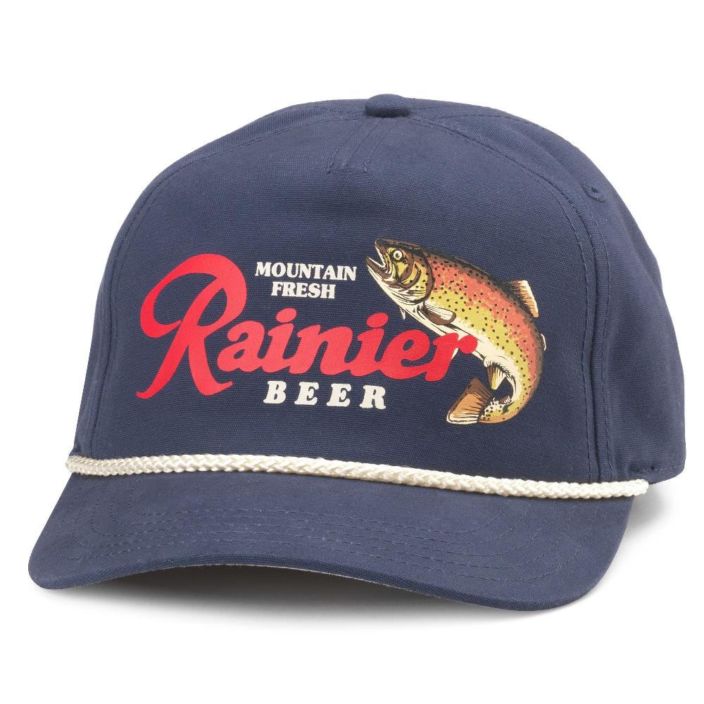 american needle Canvas Cappy Hat – Rainier Beer