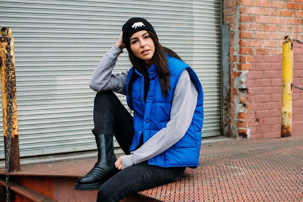 American Needle Cuffed Knit Beanie – California