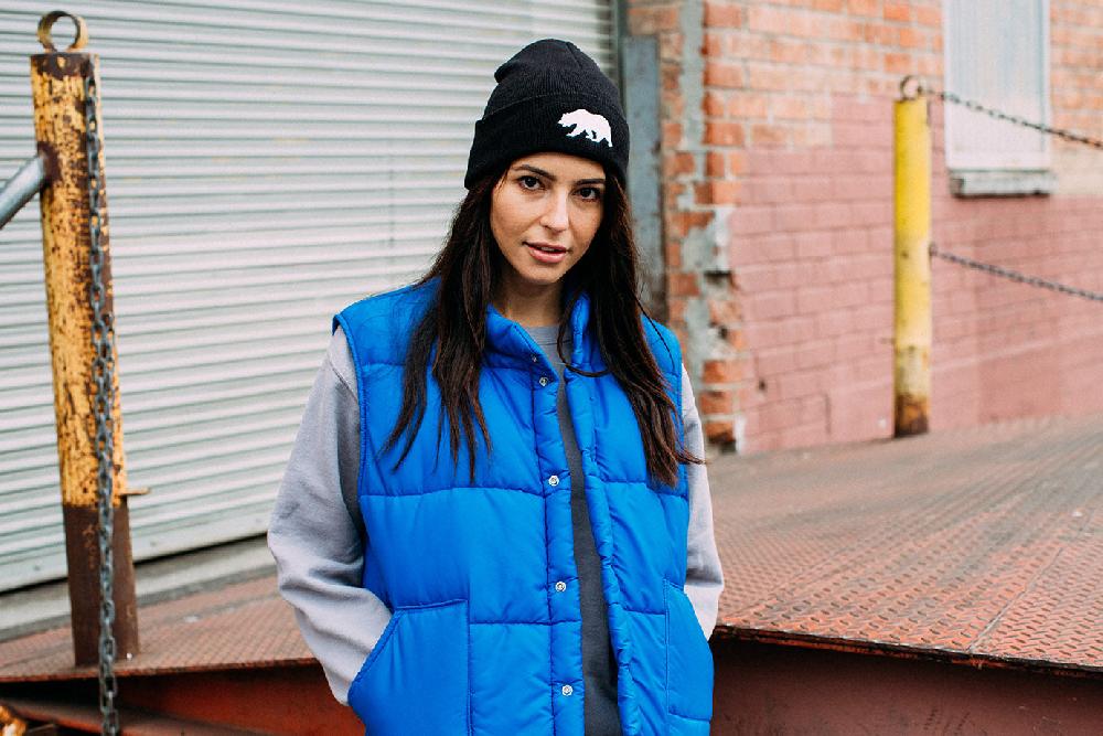 American Needle Cuffed Knit Beanie – California