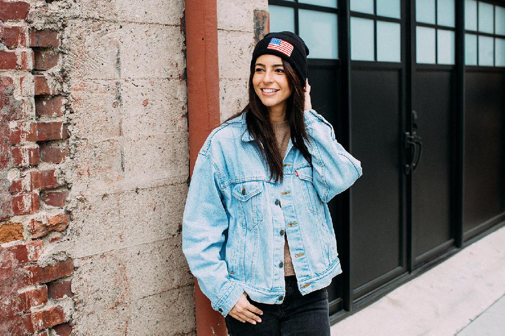 American Needle Cuffed Knit Beanie – USA