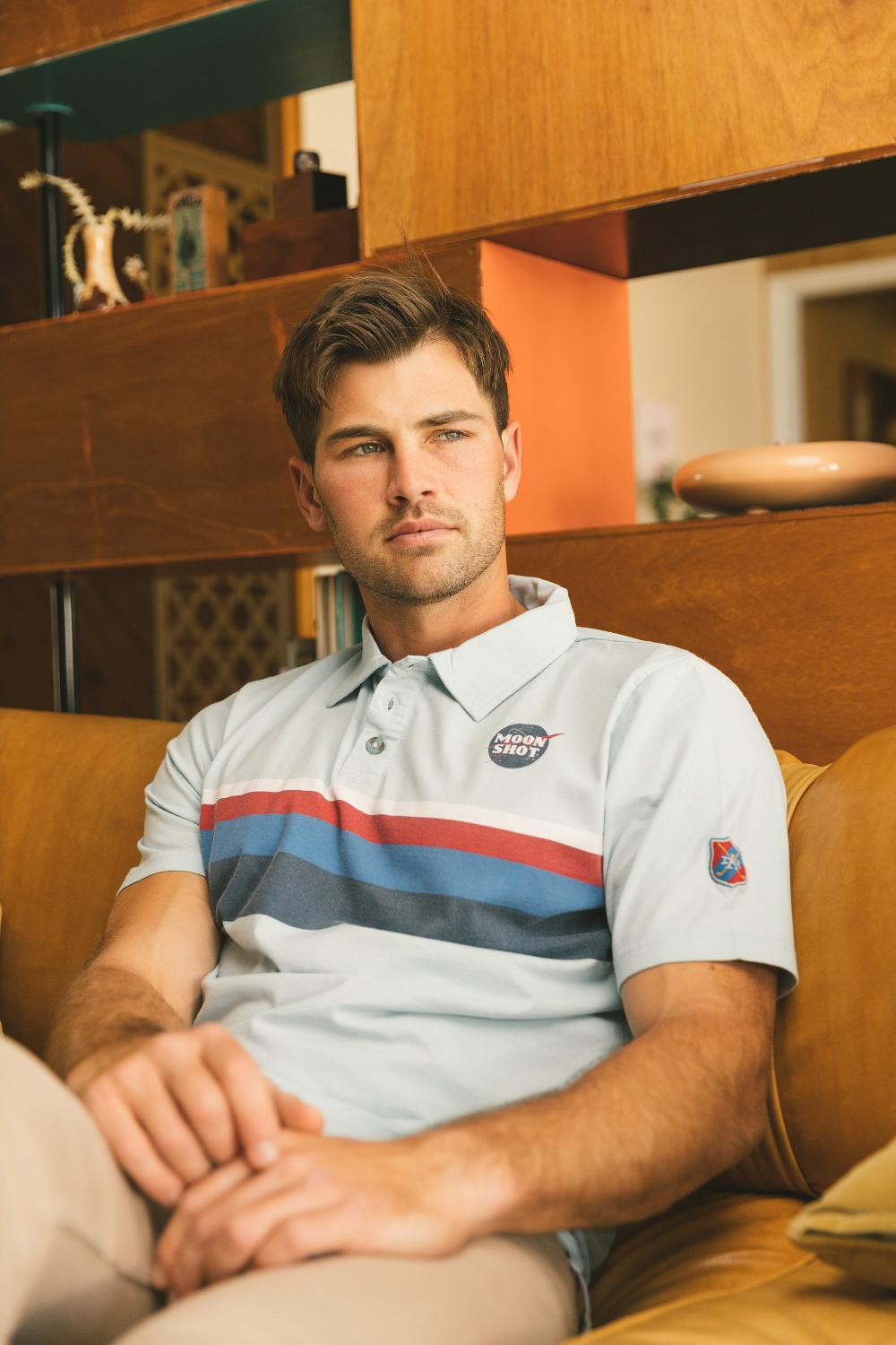 American Needle Maverick Polo Tshirt – Moon Shot