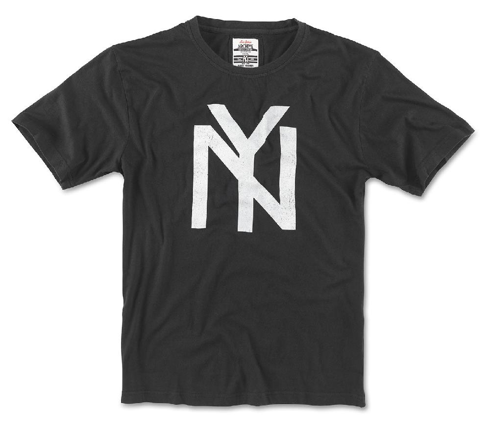 american needle Archive Brass Tacks Tshirt – New York Black Yankees