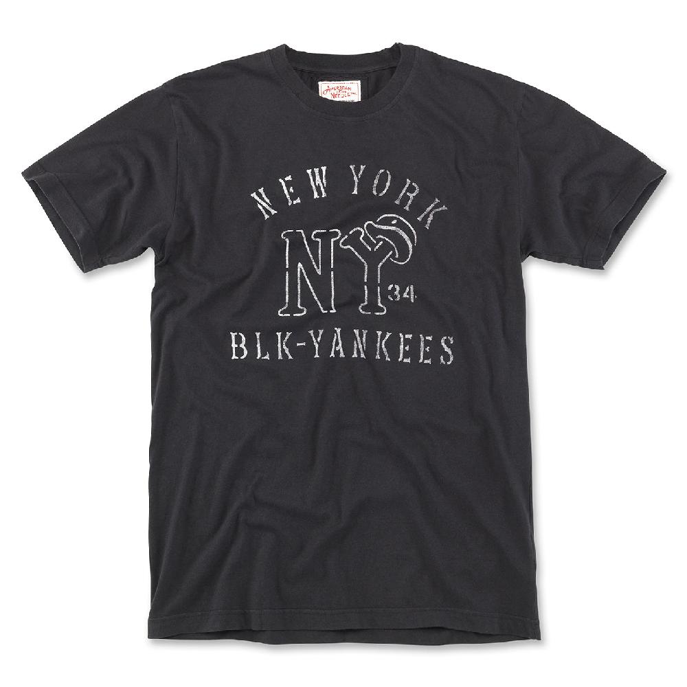 american needle Brass Tacks Tshirt – New York Black Yankees