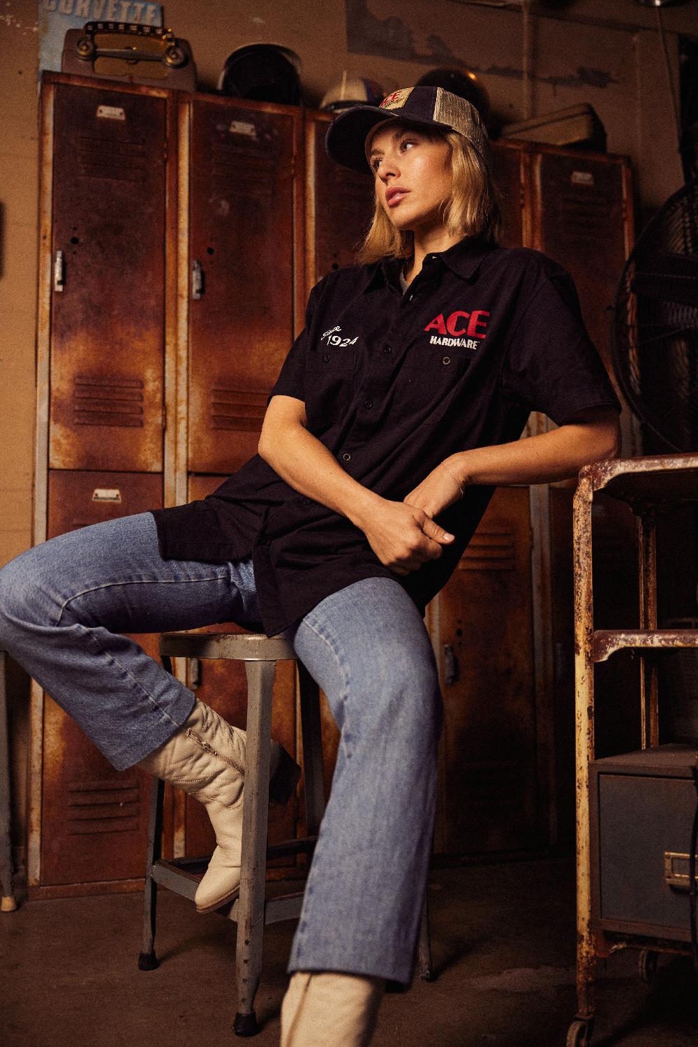 American Needle Brew Master Button Up Short Sleeve Shirt – Ace Hardware