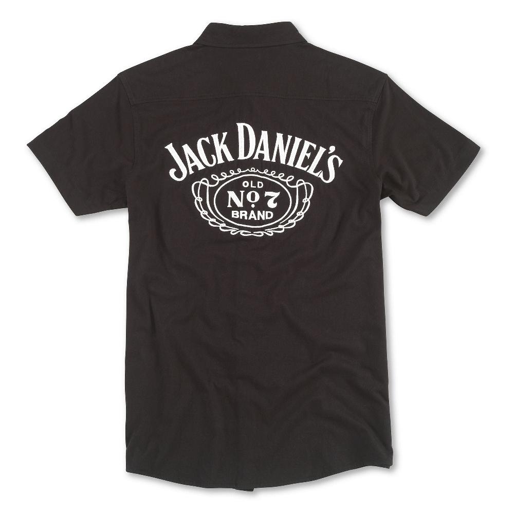 American Needle Brew Master Button Up Short Sleeve Shirt – Jack Daniel's