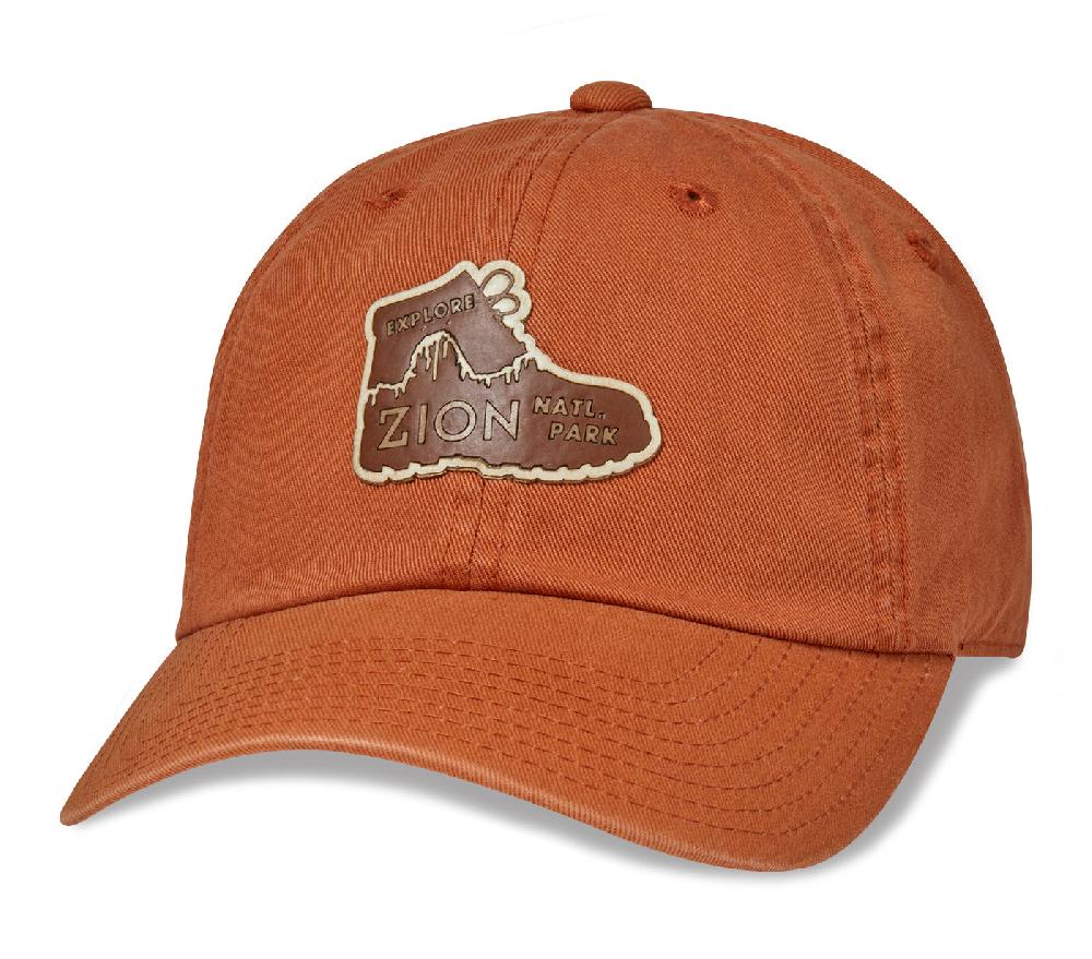 american needle Leatherhead Nubroidery Hat – Zion National Park