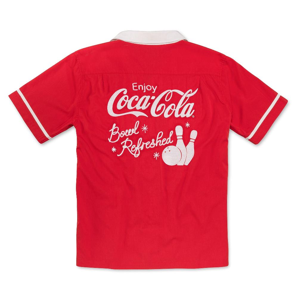 American Needle Lebowski Button Up Short Sleeve Shirt – Coca Cola