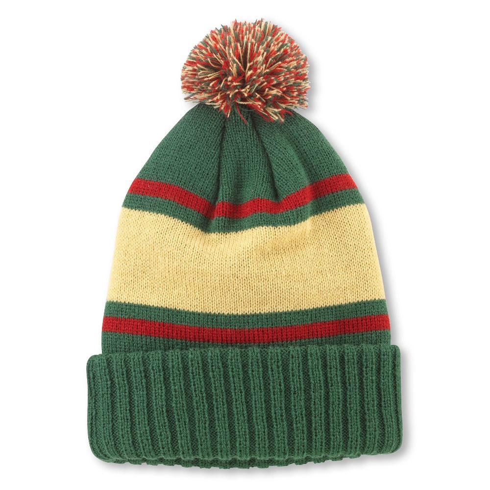 American Needle Pillow Line Knit Pom Pom Beanie – Minnesota Wild