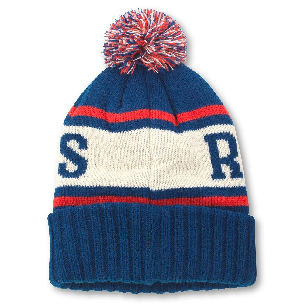 American Needle Pillow Line Knit Pom Pom Beanie – New York Rangers