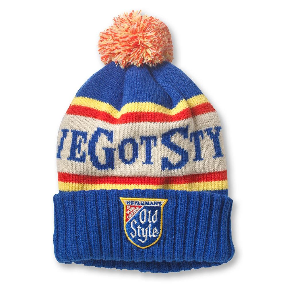 american needle Pillow Line Knit Pom Pom Beanie – Old Style