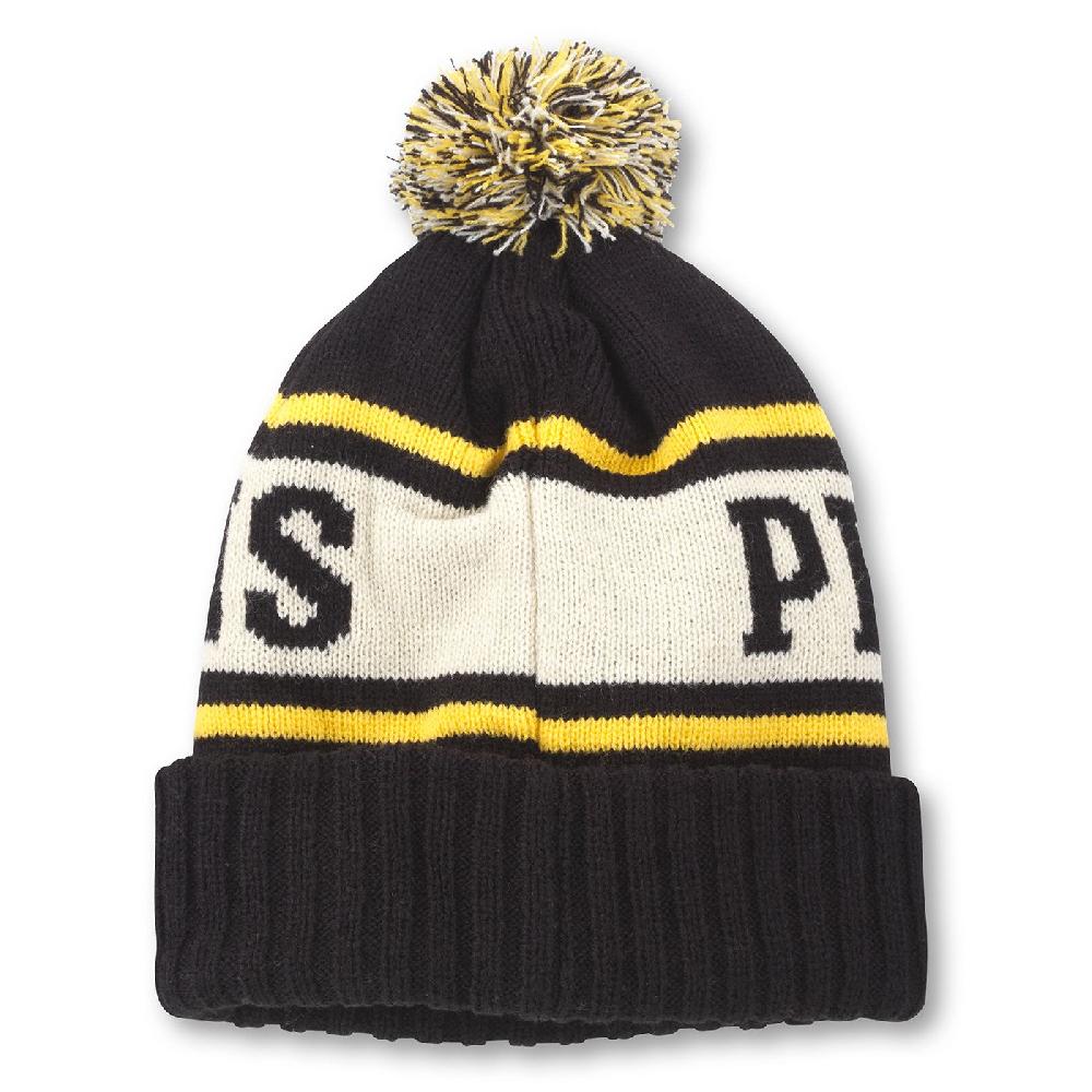American Needle Pillow Line Knit Pom Pom Beanie – Pittsburgh Penguins
