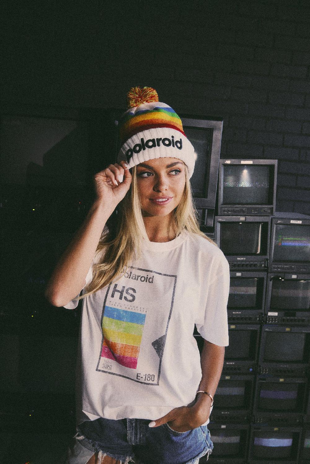 American Needle Pillow Line Knit Pom Pom Beanie – Polaroid