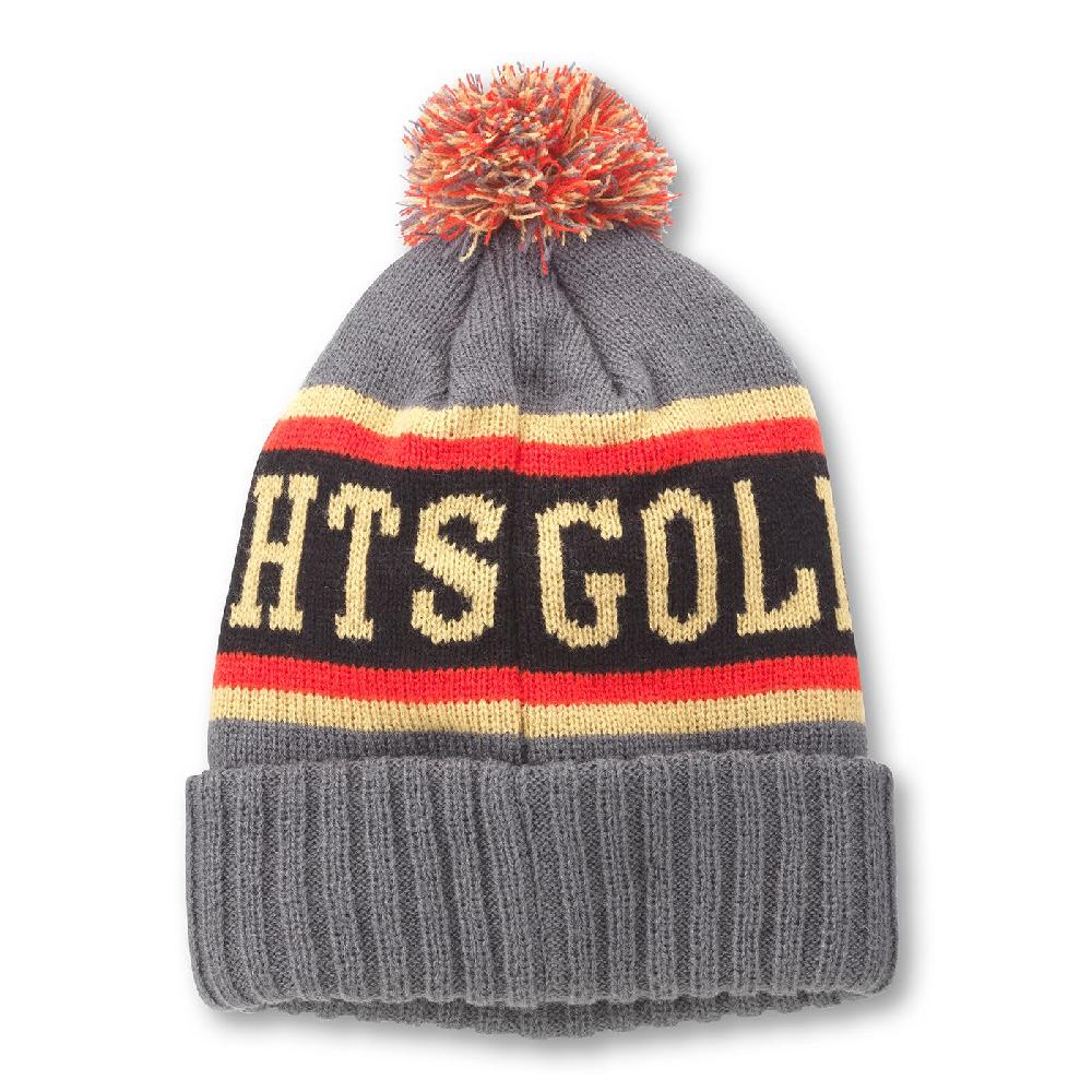 American Needle Pillow Line Knit Pom Pom Beanie – Vegas Golden Knights