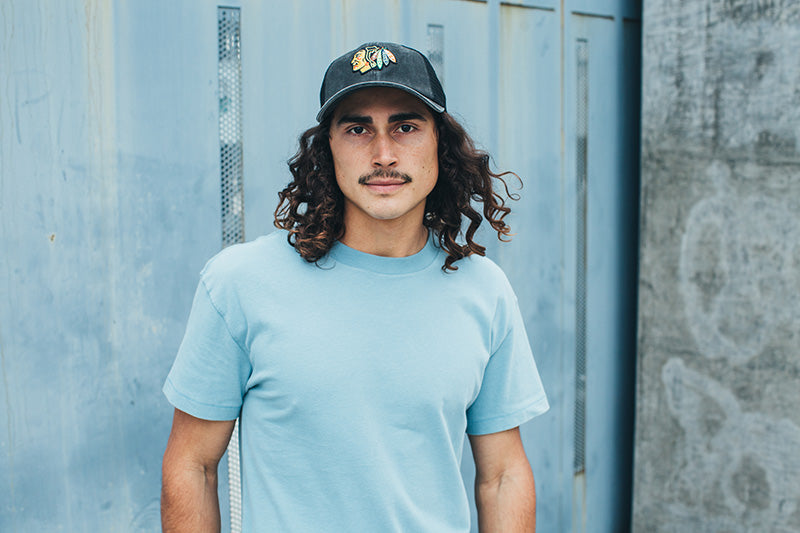 American Needle Raglan Bones Hat – Chicago Blackhawks