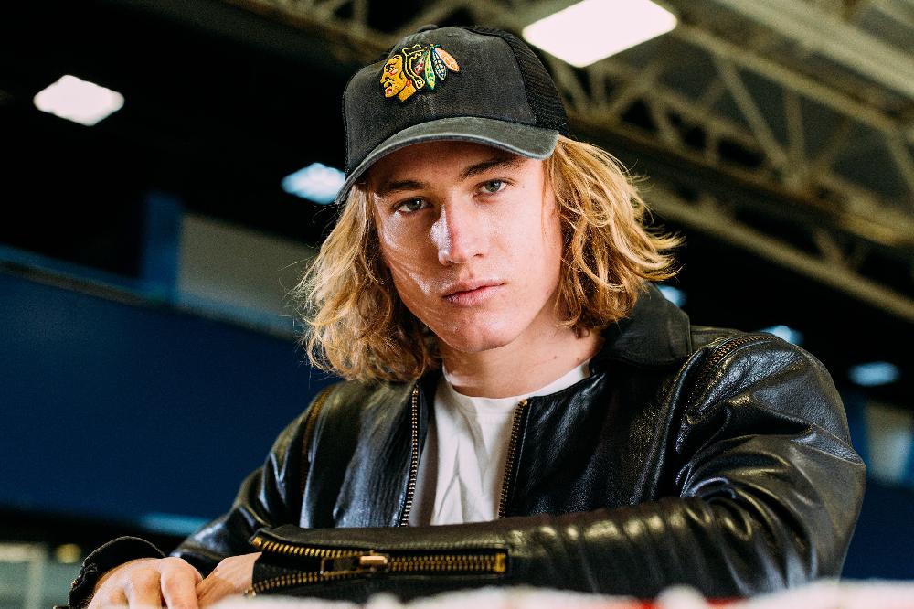 American Needle Raglan Bones Hat – Chicago Blackhawks