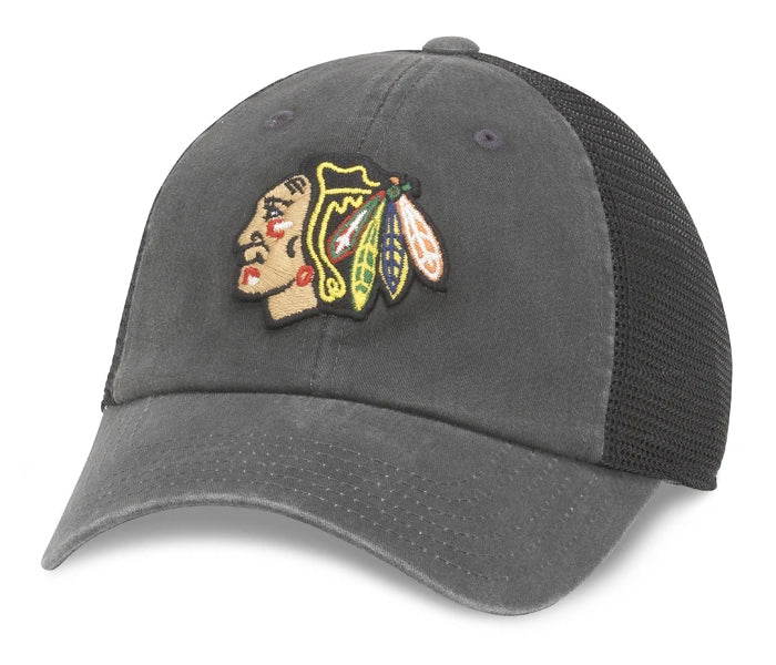 american needle Raglan Bones Hat – Chicago Blackhawks