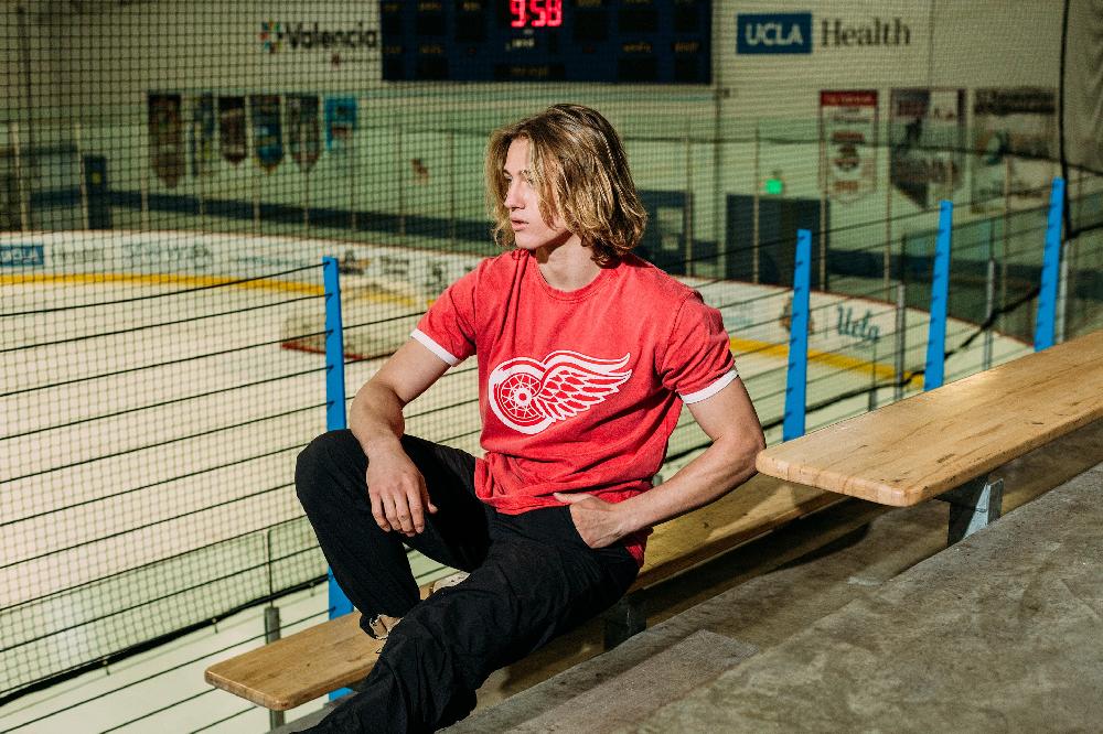 American Needle Remote Control Tshirt – Detroit Red Wings