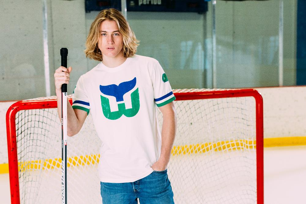 American Needle Remote Control Tshirt – Hartford Whalers