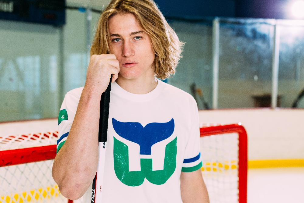 American Needle Remote Control Tshirt – Hartford Whalers