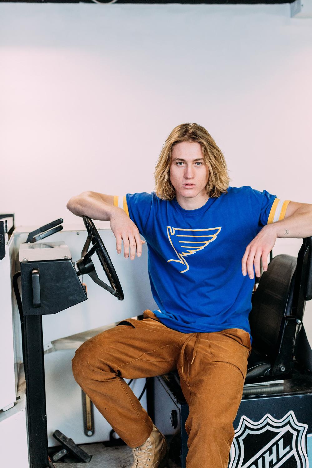 American Needle Remote Control Tshirt – St. Louis Blues