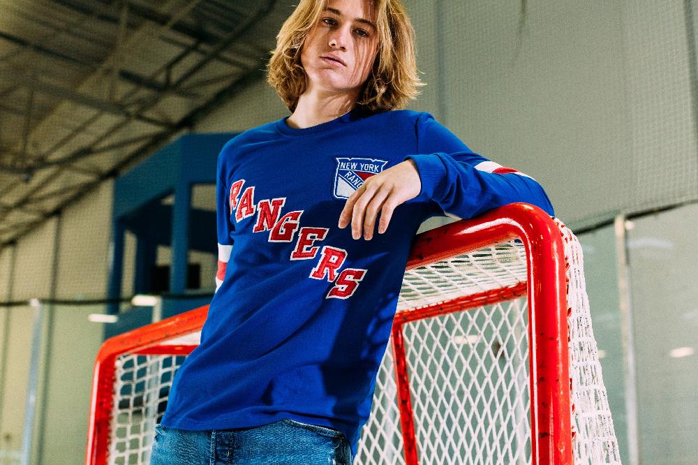 American Needle Sudbury Long Sleeve Shirt – NY Rangers