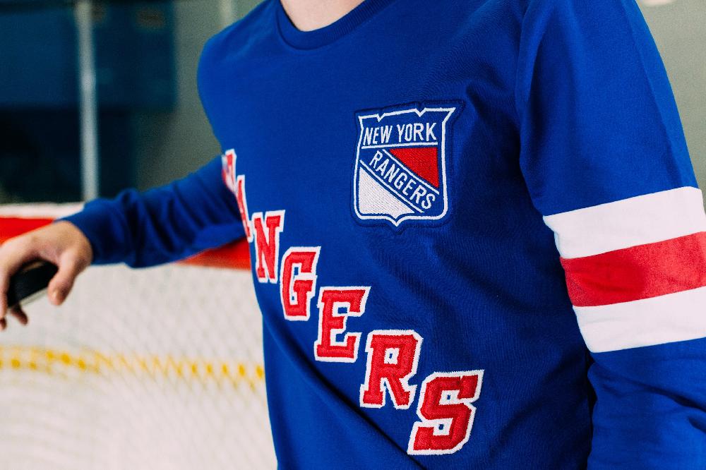 American Needle Sudbury Long Sleeve Shirt – NY Rangers